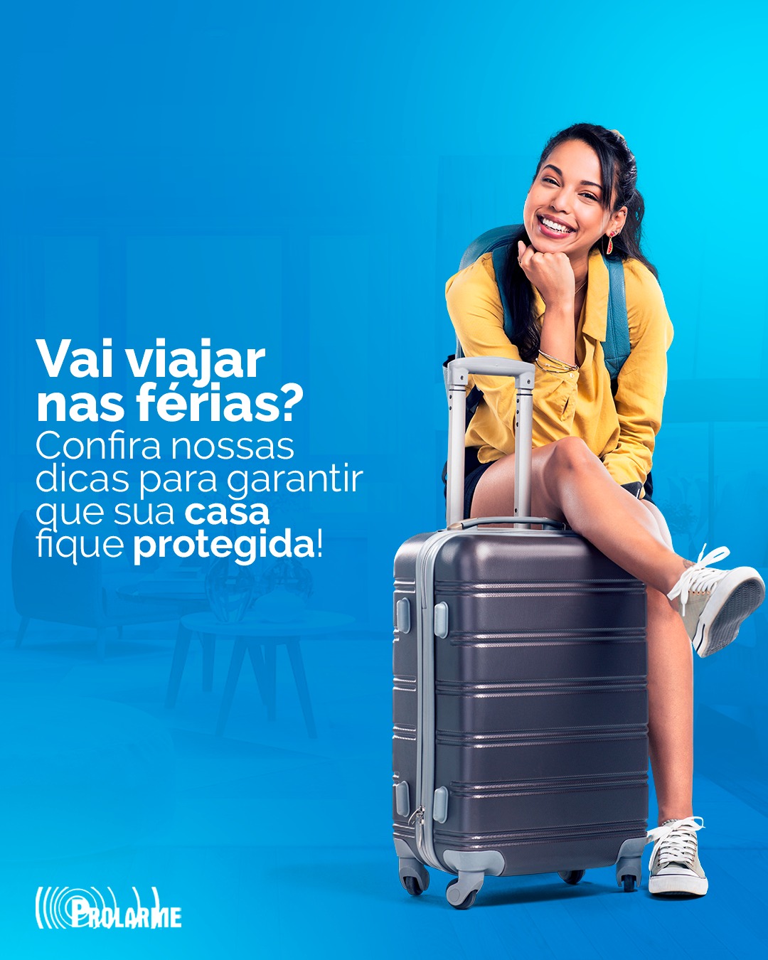 Imagem de Vai viajar nas férias? Confira nossas dicas para garantir que sua casa fique protegida!