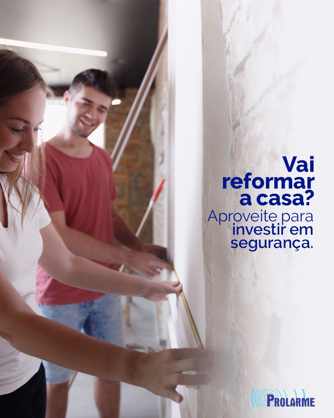 Imagem de Vai reformar a casa? Aproveite para investir em segurança.