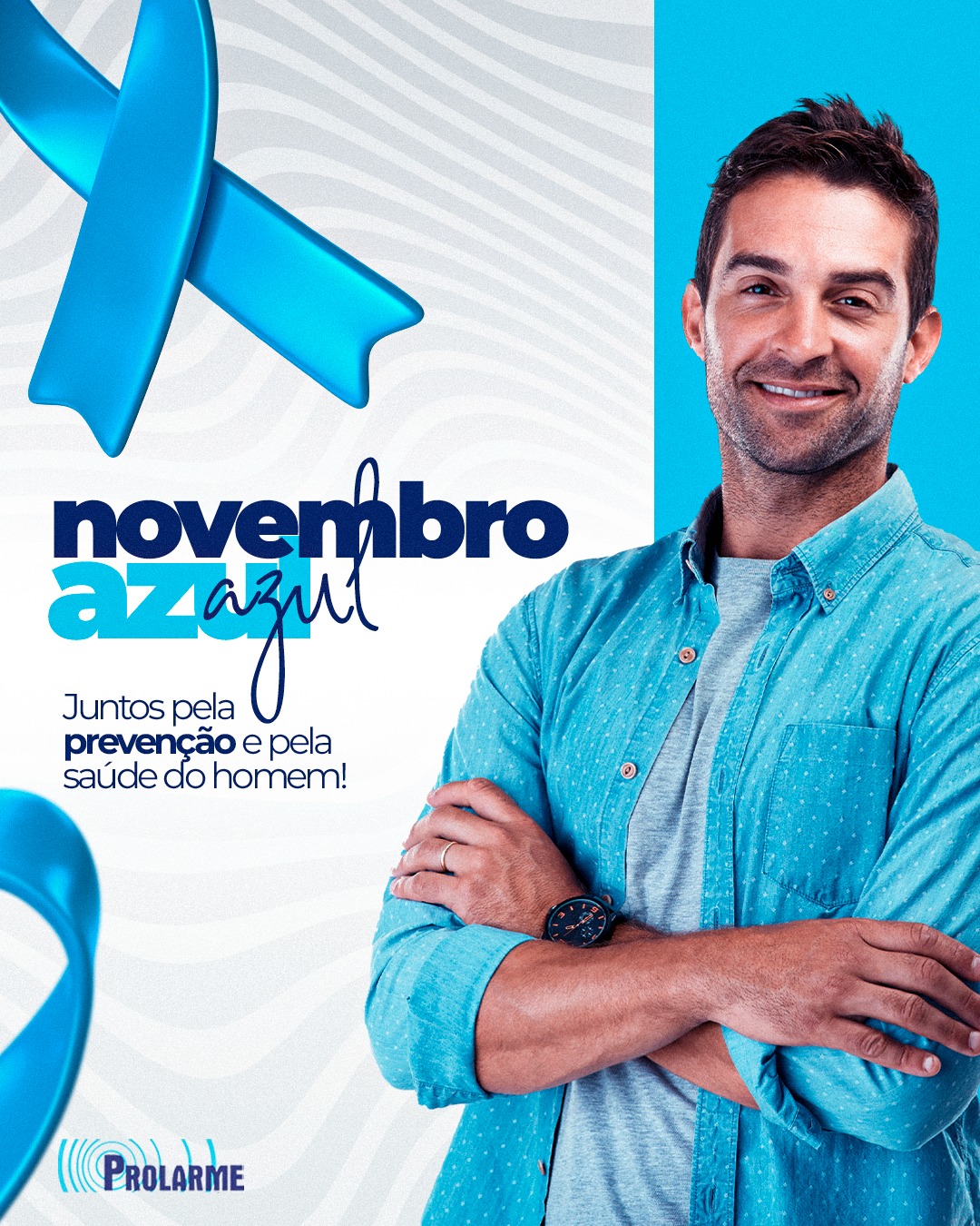 Imagem de Novembro Azul: Juntos Pela Prevenção e Pela Saúde do Homem!