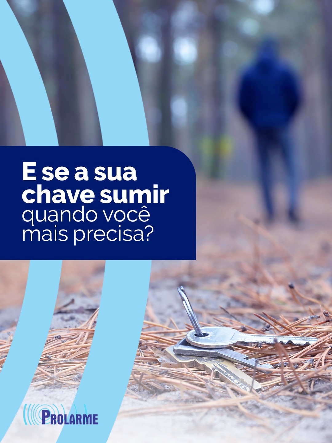 Imagem de E se a sua chave sumir quando você mais precisa?