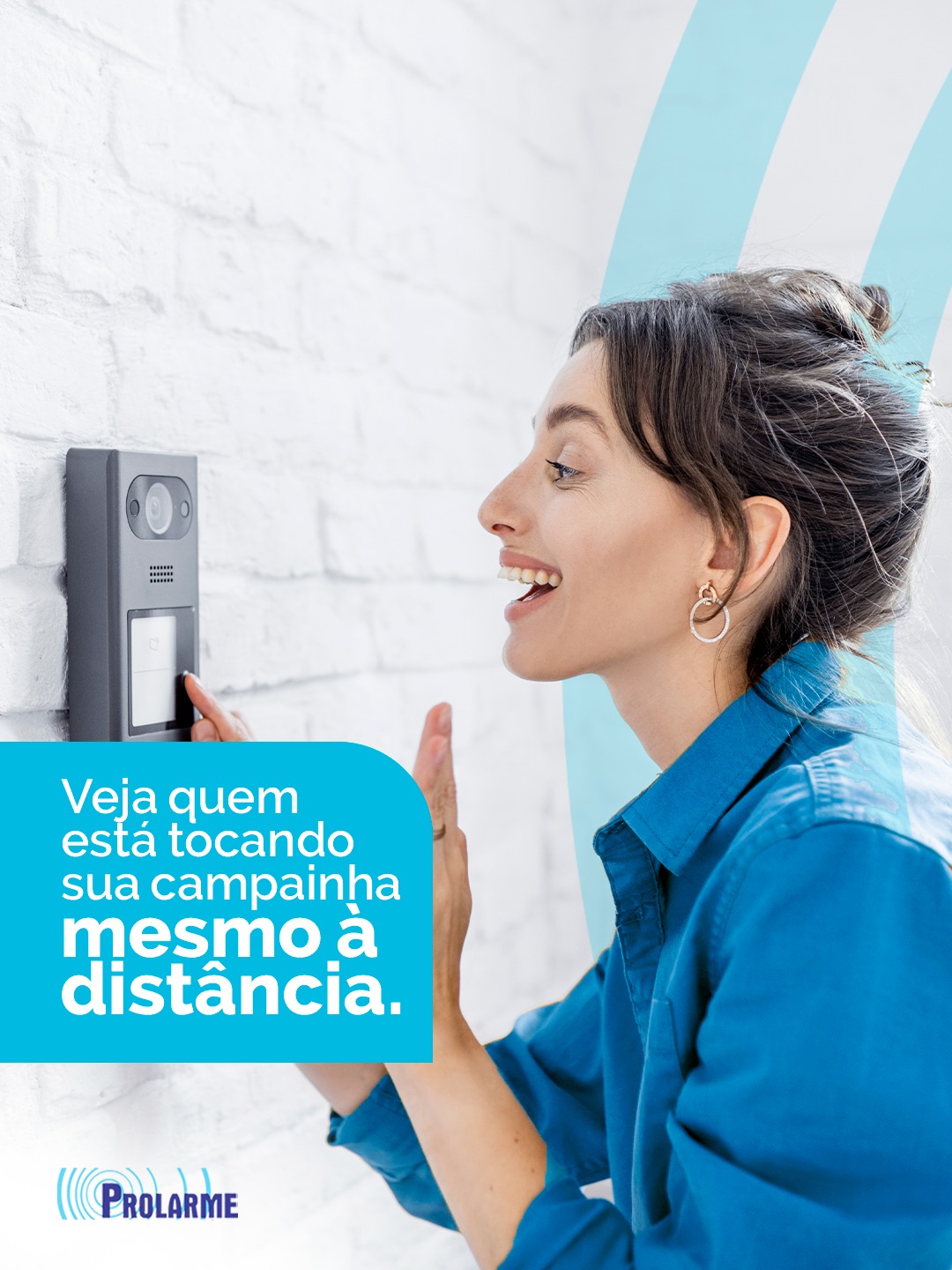 Imagem de Veja quem está tocando sua campainha, mesmo à distância!