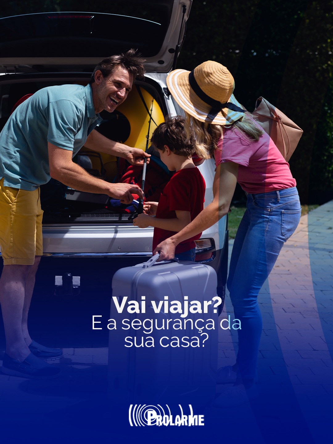 Imagem de Vai viajar? E a segurança da sua casa?