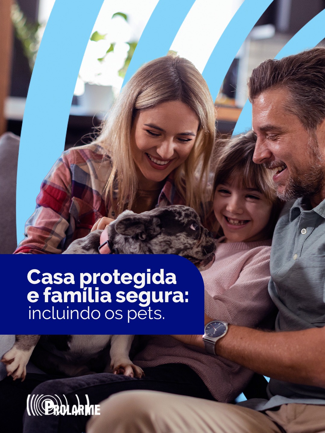 Imagem de Casa protegida e família segura: incluindo os pets!