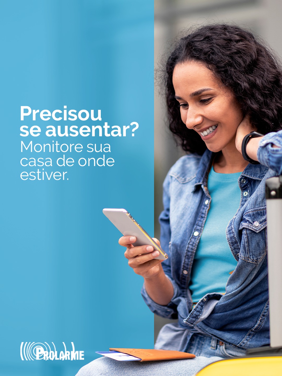 Imagem de Precisou se ausentar? Monitore sua casa de onde estiver.