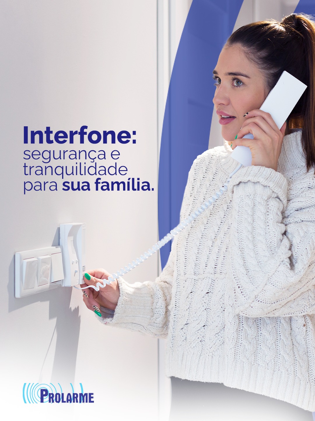 Imagem de Interfone: segurança e tranquilidade para sua família.