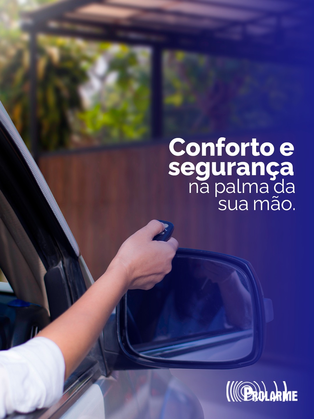 Imagem de Conforto e segurança na palma da sua mão.