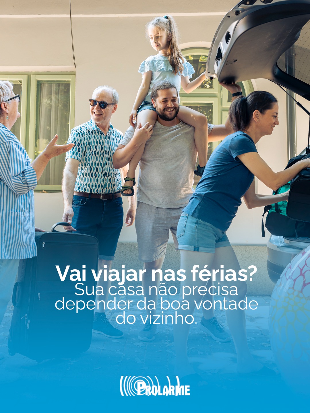 Imagem de Vai viajar nas férias? Sua casa não precisa depender da boa vontade do vizinho.