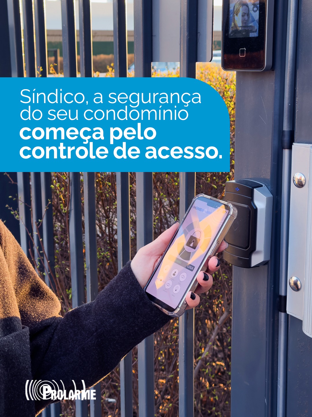 Imagem de Síndico, a segurança do seu condomínio começa pelo controle de acesso.
