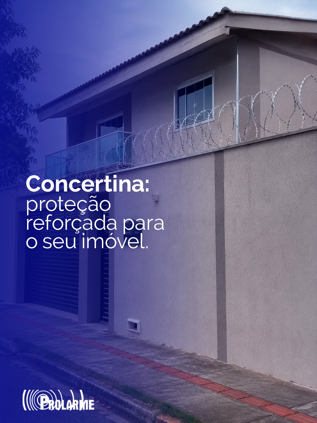 Imagem de Concertina: proteção reforçada para o seu imóvel